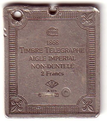 安装 标题为“Timbre Telegraphe A…” 由Le Collectionneur, 原创艺术品