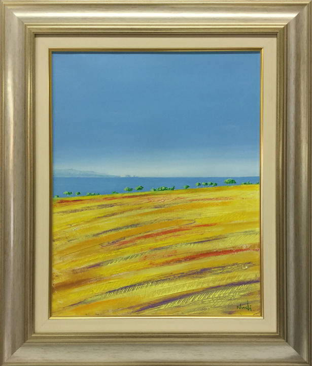 Painting titled "Paesaggio" by Pier Paolo Nudi, Original Artwork