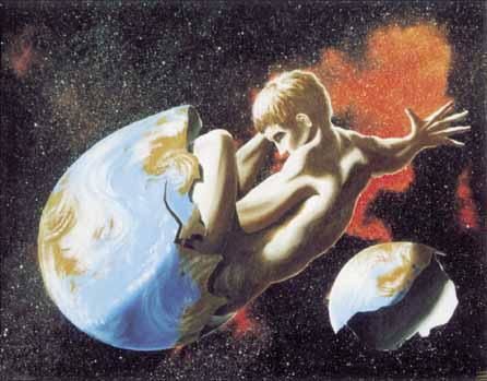 Pittura intitolato "rinascita" da Pierfranco Barca, Opera d'arte originale,