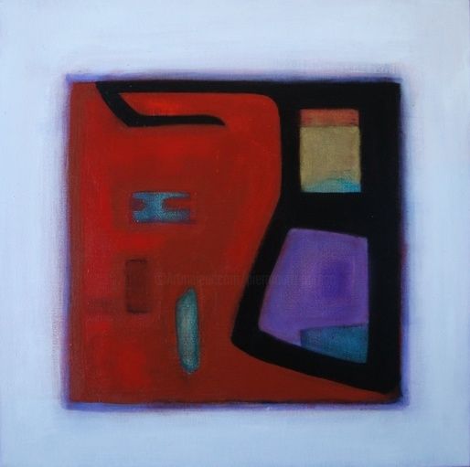 Painting titled "in superficie" by Pier Maurizio Greco, Original Artwork