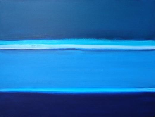 Painting titled "water inside" by Pier Maurizio Greco, Original Artwork