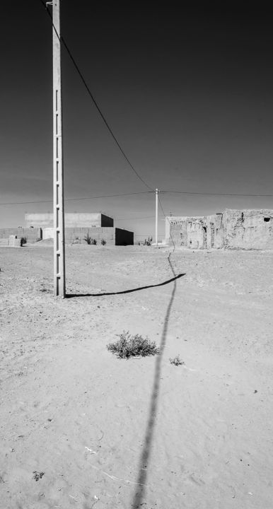 Fotografía titulada "Lignes de fuite2" por Pierre Coiffard, Obra de arte original, Fotografía digital