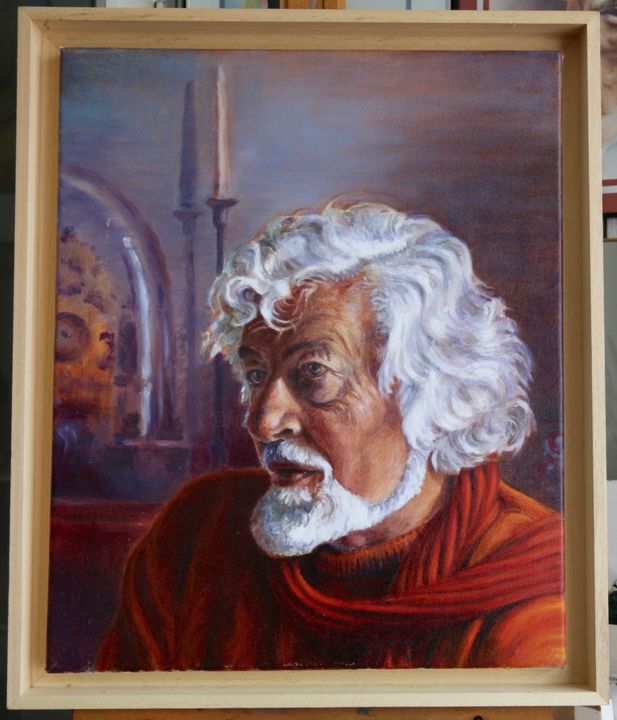 Peinture intitulée "Philippe" par Pierre Drussant, Œuvre d'art originale,