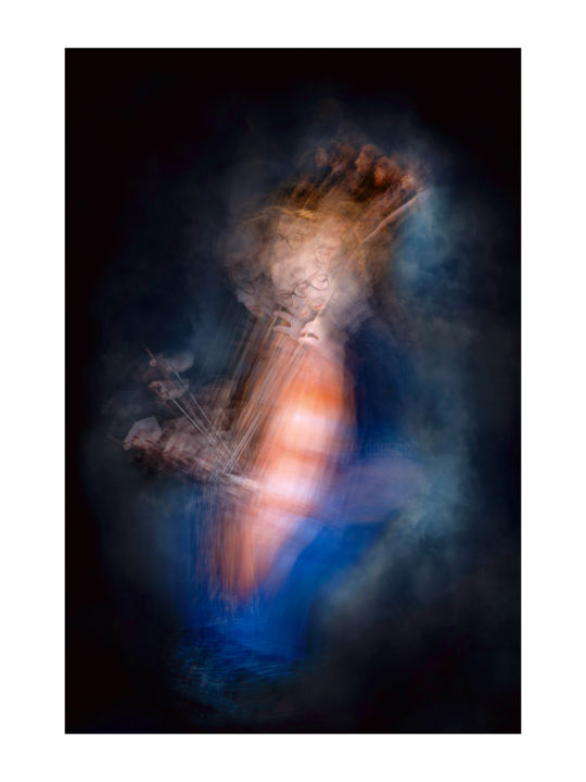 Photographie intitulée "Ghost #14 2/20" par Pierre Duquoc, Œuvre d'art originale, Photographie manipulée