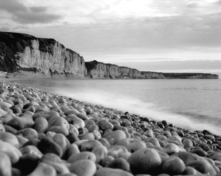 Photography titled "Roches de mer" by Pierre Fauteux, Original Artwork, Analog photography