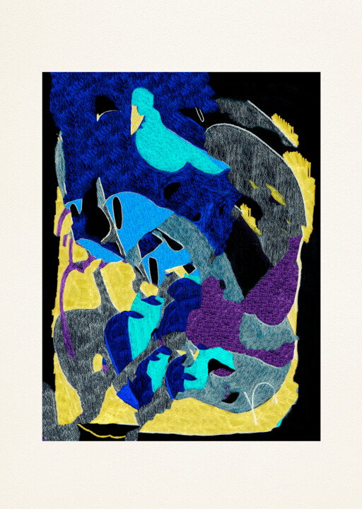 Dessin intitulée "Correcte fatigue" par Pierre Martel, Œuvre d'art originale, Crayon