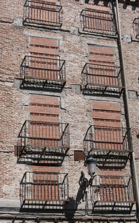 Photographie intitulée "Balcons,con......" par Pierre Morice, Œuvre d'art originale