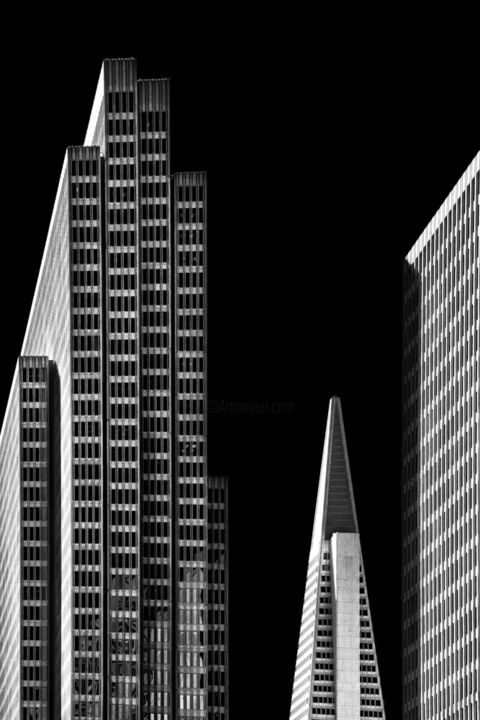 Photographie intitulée "San Francisco - Ele…" par Pierre Nadler, Œuvre d'art originale, Photographie numérique