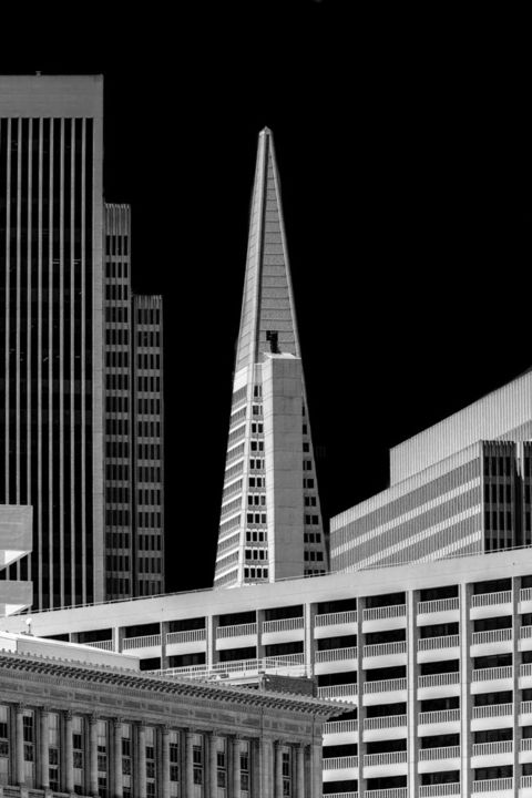 "San Francisco - Ele…" başlıklı Fotoğraf Pierre Nadler tarafından, Orijinal sanat, Dijital Fotoğrafçılık Diğer sert panel üz…