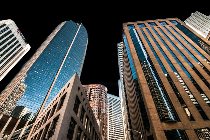 "San Francisco Dark…" başlıklı Fotoğraf Pierre Nadler tarafından, Orijinal sanat, Dijital Fotoğrafçılık Diğer sert panel üze…