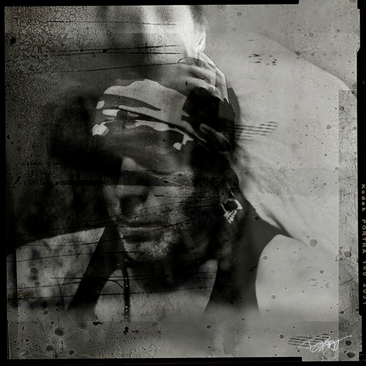 Photography titled "Portrait P .O" by Pierre Olié, Original Artwork, Digital Photography