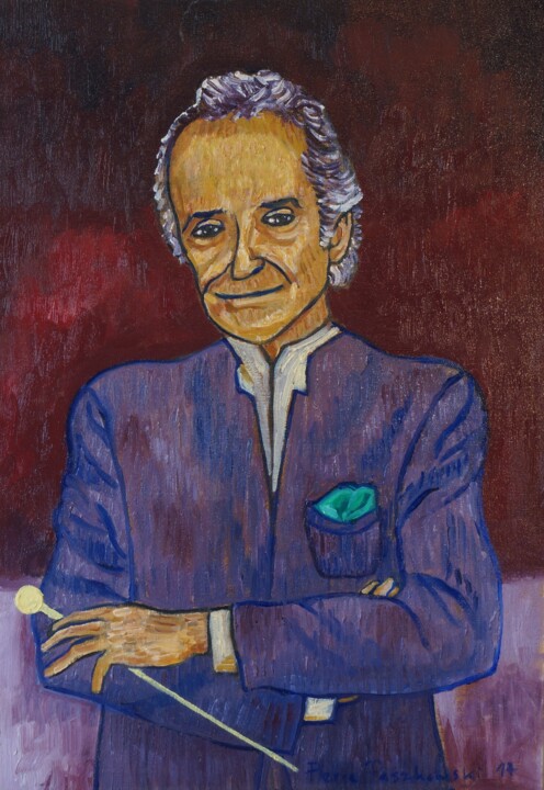 Pintura titulada "Jean-Claude Casades…" por Pierre Paszkowski, Obra de arte original, Oleo