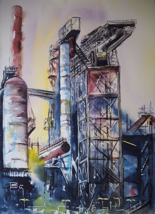 Salon International De L Aquarelle A Uckange 57 Elena Blondeau