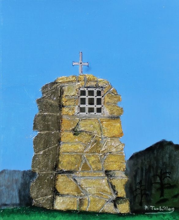 Peinture intitulée "Vestiges celtes" par Pierre Turbillon, Œuvre d'art originale, Acrylique
