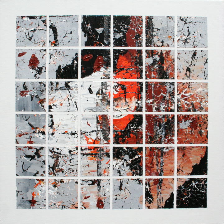 绘画 标题为“Abstruct - 1” 由Pierre-Yves Guitton, 原创艺术品, 丙烯