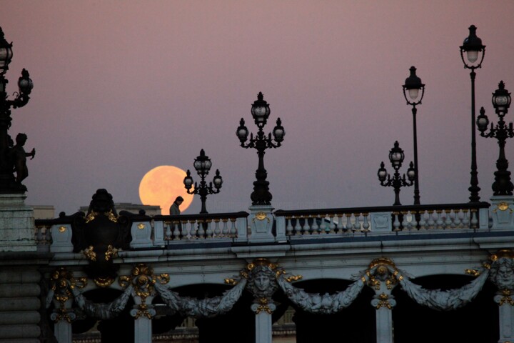 Fotografie mit dem Titel "Paris, matin d'une…" von Pierre-Yves Rospabé, Original-Kunstwerk, Digitale Fotografie