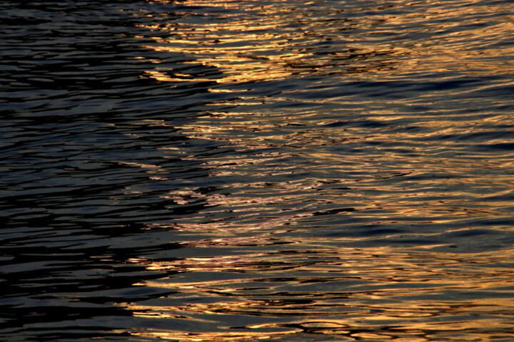 Photography titled "La Mer à Etretat" by Pierre-Yves Rospabé, Original Artwork, Digital Photography