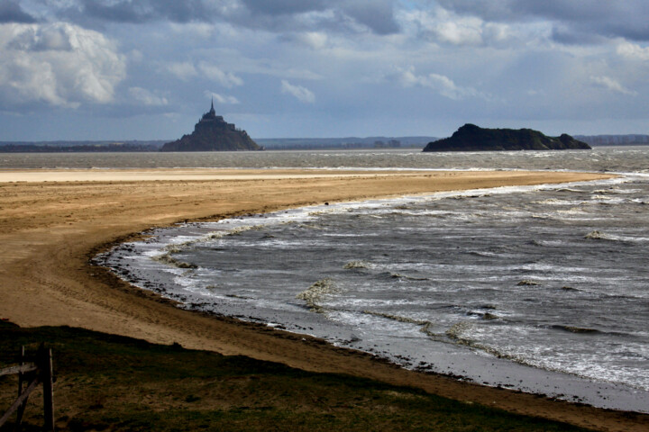 Photography titled "Bec d'Andaine, Mont…" by Pierre-Yves Rospabé, Original Artwork, Digital Photography