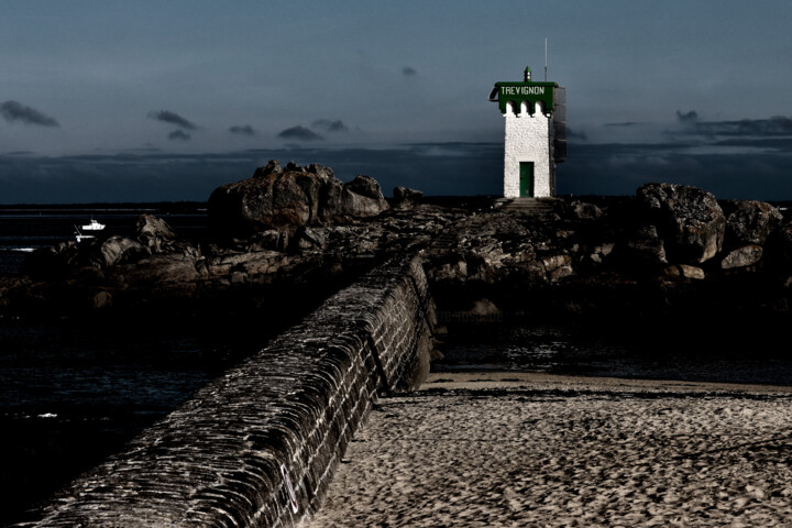 Fotografie mit dem Titel "Pointe de Trévignon…" von Pierre-Yves Rospabé, Original-Kunstwerk, Digitale Fotografie