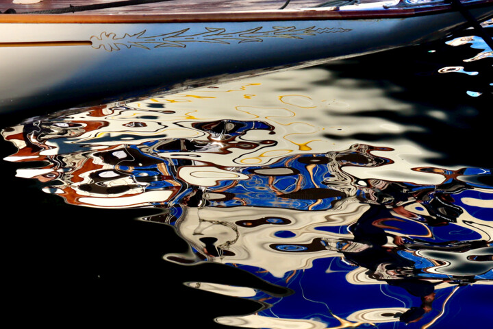 Photographie intitulée "A fleur d'eau sous…" par Pierre-Yves Rospabé, Œuvre d'art originale, Photographie non manipulée