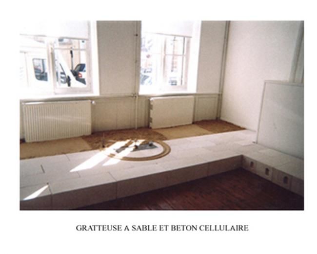 Sculpture titled "Gratteuse à beton c…" by Pierre Bourquin, Original Artwork, Other