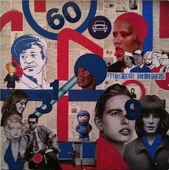 LIFE 24 - Painting, 60x60 cm ©2010 by Pierre Fagola -