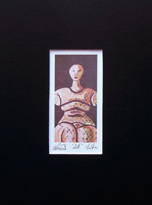Pintura intitulada "Hand signed print -…" por Pierre Giusti, Obras de arte originais