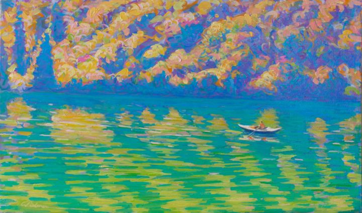 Pittura intitolato "barcis-s1-9" da Pigment82, Opera d'arte originale,