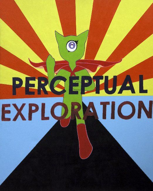 Malerei mit dem Titel "Perceptual Explorat…" von Pilaiporn, Original-Kunstwerk