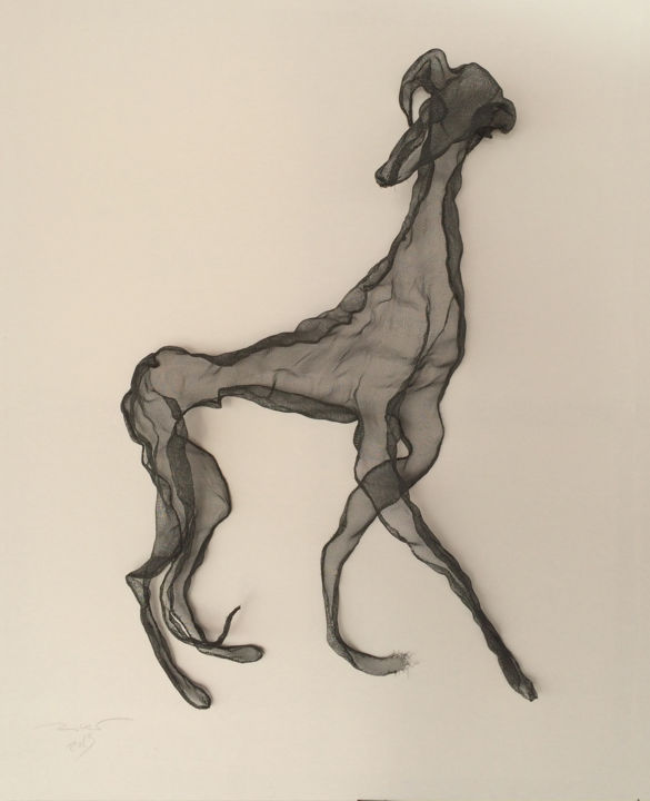 Sculptuur getiteld "anton.jpg" door Pilar Roldán, Origineel Kunstwerk