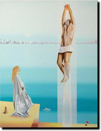 Картина под названием "Metafisica passione" - Pino Lavecchia, Подлинное произведение искусства