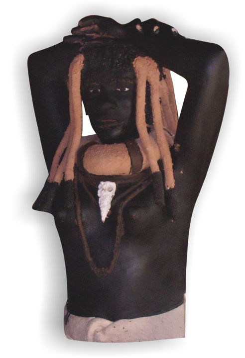 Sculpture titled "himba.jpg" by H Pintodasilva, Original Artwork