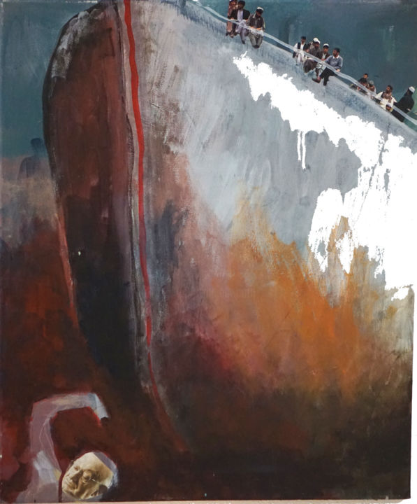 Painting titled "Imperia II" by S. Kreppel, Original Art,