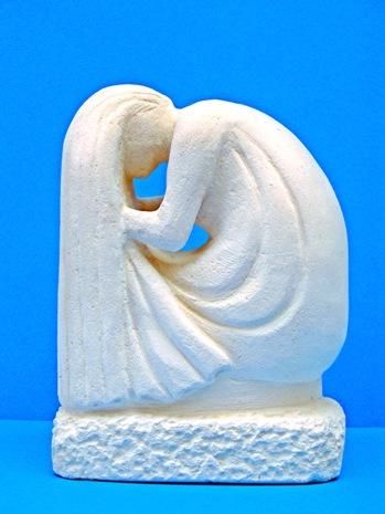 Sculpture titled "Refuge de pierre" by Piquet-Legall, Original Artwork