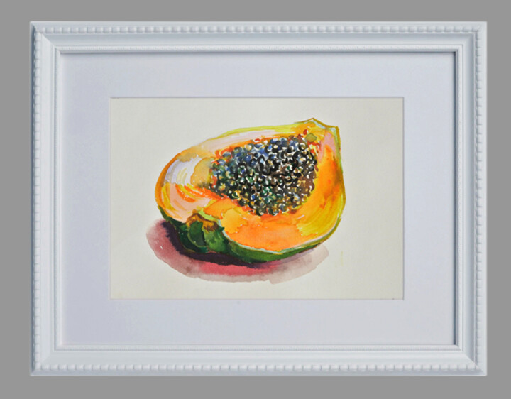 Цифровое искусство под названием "papaja.jpg" - Игорь Пискунов, Подлинное произведение искусства