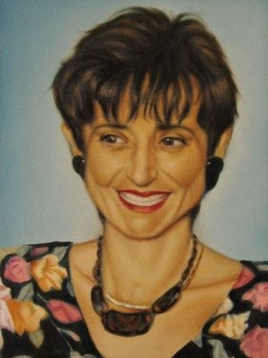 Pittura intitolato "Adriana_a_48_anni.j…" da Luigi Cianciulli, Opera d'arte originale,