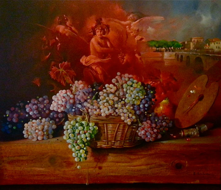 Pittura intitolato "20131205-162251.jpg" da Dusanpittore, Opera d'arte originale, Olio