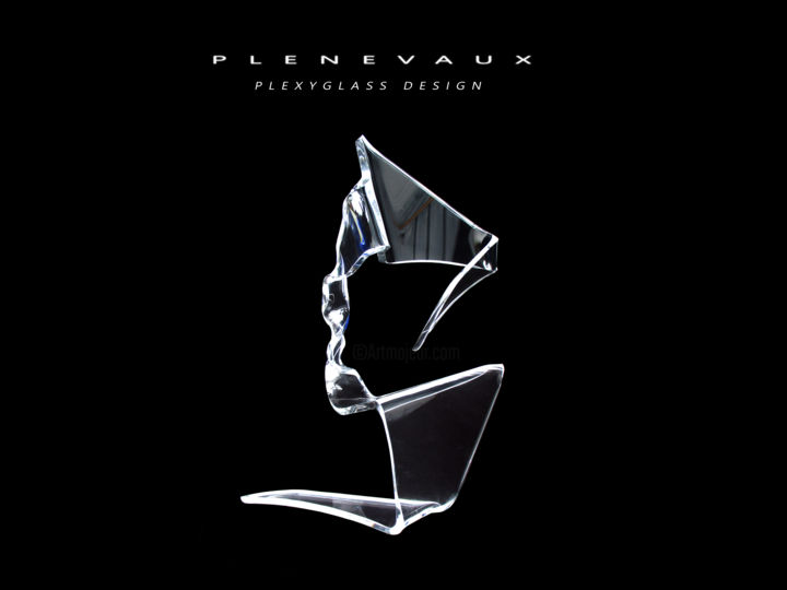 Sculpture intitulée "Plexiglass" par Jean-Christophe Plenevaux, Œuvre d'art originale