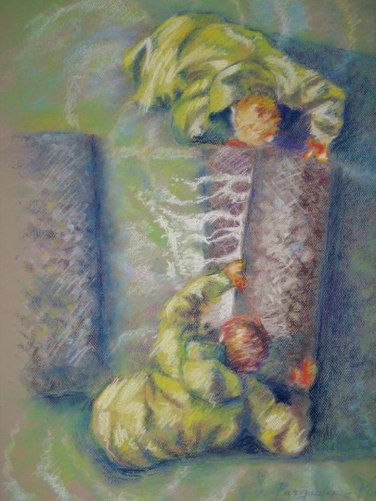 Peinture intitulée "img-4944.jpg" par Pasqualine Marengo, Œuvre d'art originale, Autre