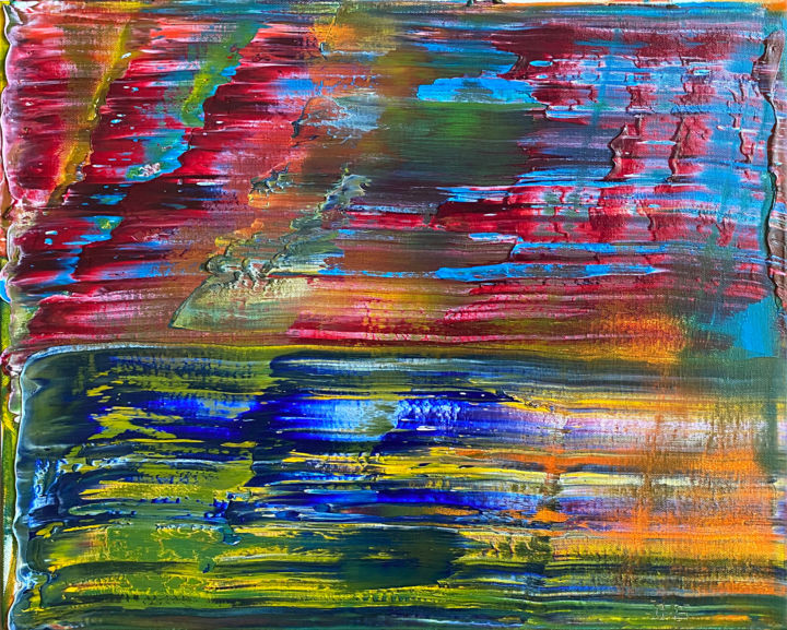 Painting titled "Feel My Beautiful F…" by Preston M. Smith (PMS), Original Art, Oil