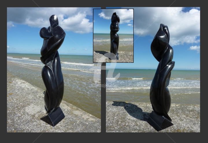 Sculpture intitulée "Fusion" par Didier Poisson, Œuvre d'art originale
