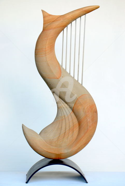 Sculpture titled "Composition" by Didier Poisson, Original Artwork, Metals