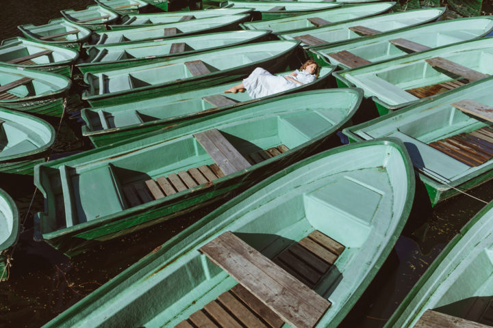 Photographie intitulée "Solitude" par Kseniia Poliak, Œuvre d'art originale, Photographie non manipulée