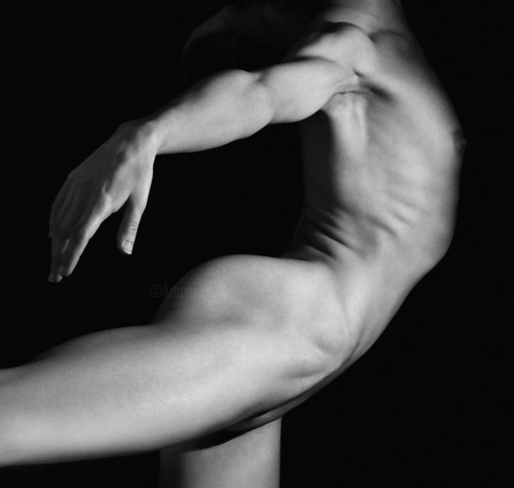 Fotografia intitulada "danse 010" por Polina Jourdain-Kobycheva, Obras de arte originais, Fotografia digital