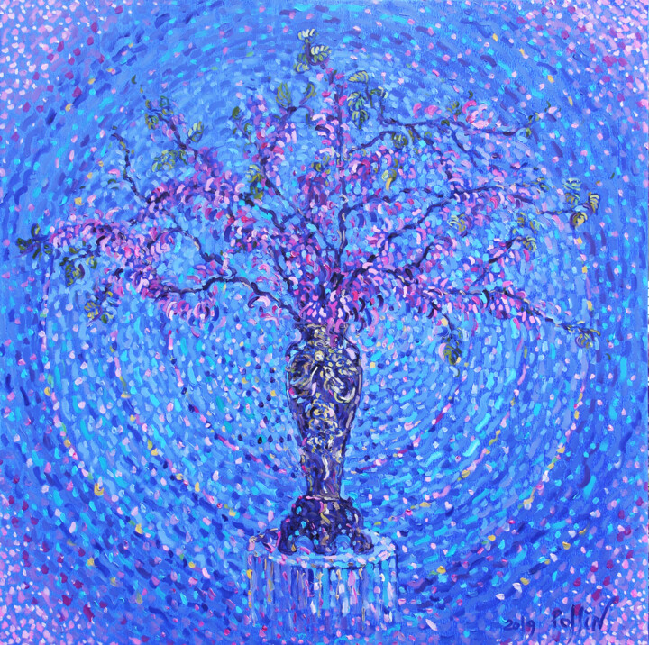 "judas tree" başlıklı Tablo Polina Ogiy tarafından, Orijinal sanat, Petrol