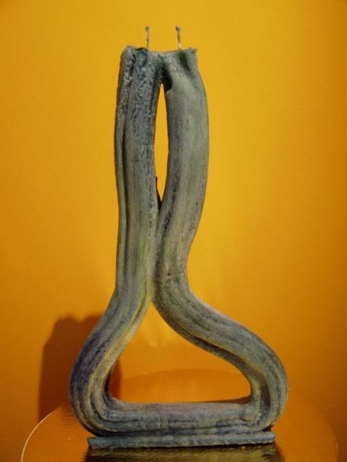 Escultura intitulada "202" por Officina Das Velas, Obras de arte originais