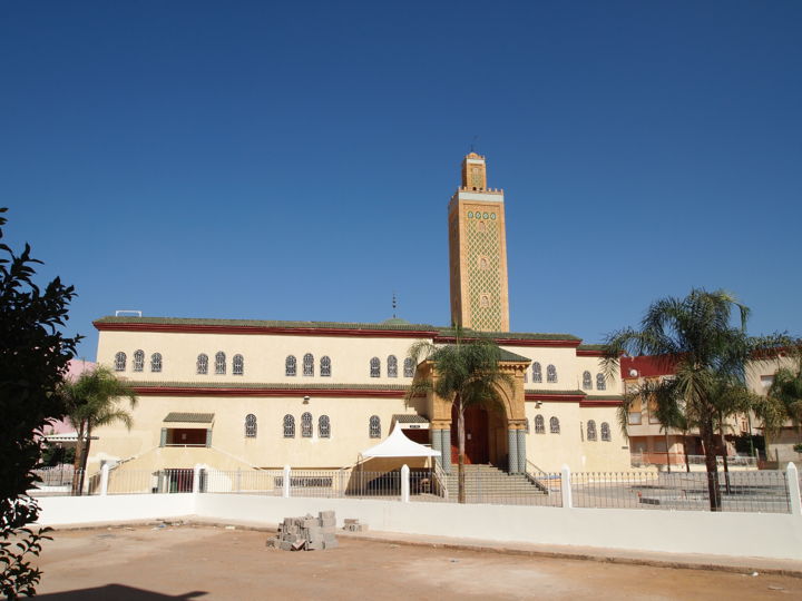 Peinture intitulée "Meknès maroc" par Gerard Pompee, Œuvre d'art originale,