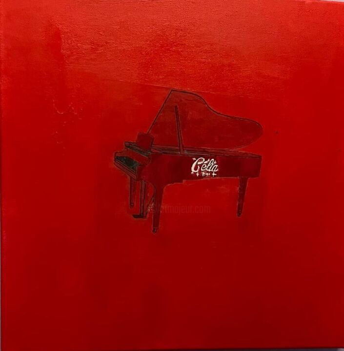 Peinture intitulée "Chi va sano va piano" par Poongraphy, Œuvre d'art originale, Acrylique Monté sur Châssis en bois