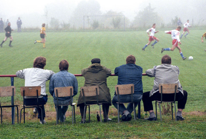 Photographie intitulée "Heimspiel für Marie…" par Martin Langer, Œuvre d'art originale, Photographie non manipulée