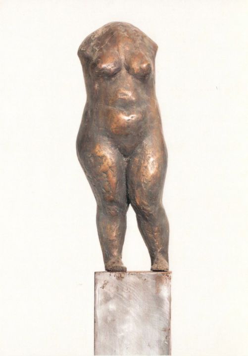Скульптура под названием "Помона" - Дмитрий Постников, Подлинное произведение искусства, Металлы